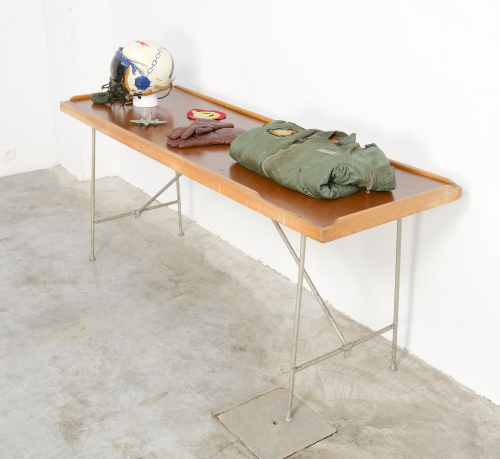 Solid Industrial Folding Table - Vintage Design Point