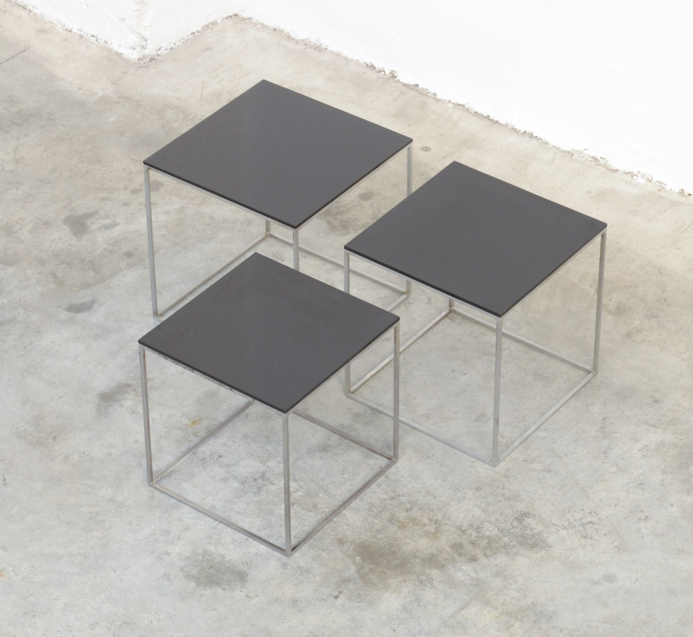 Set of Nesting Tables PK71 by Poul Kjaerholm for E. Kold Christensen ...