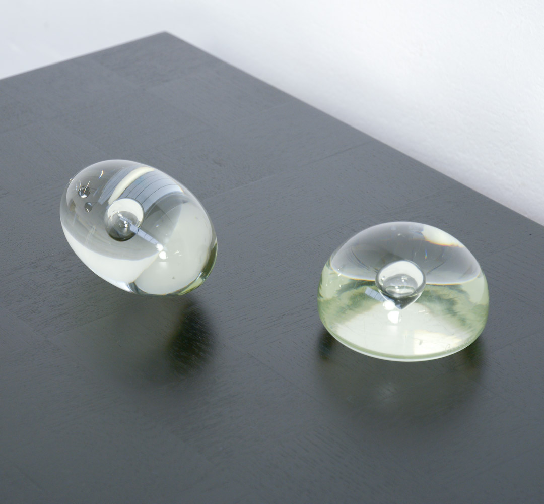 Pair of Murano Glass Paperweights by A. Barbini - Vintage Design Point