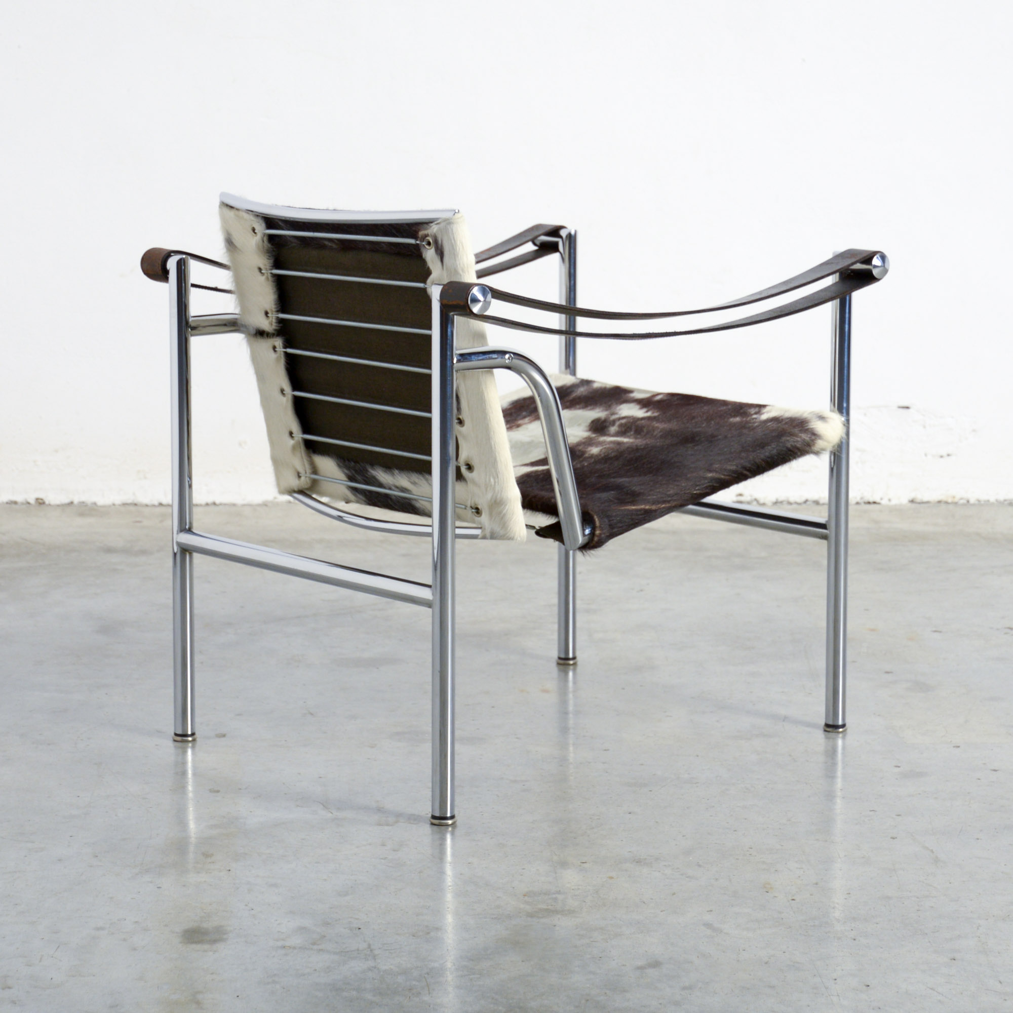 'Fauteuil à dossier basculant' LC1 by Le Corbusier for Cassina, 1965