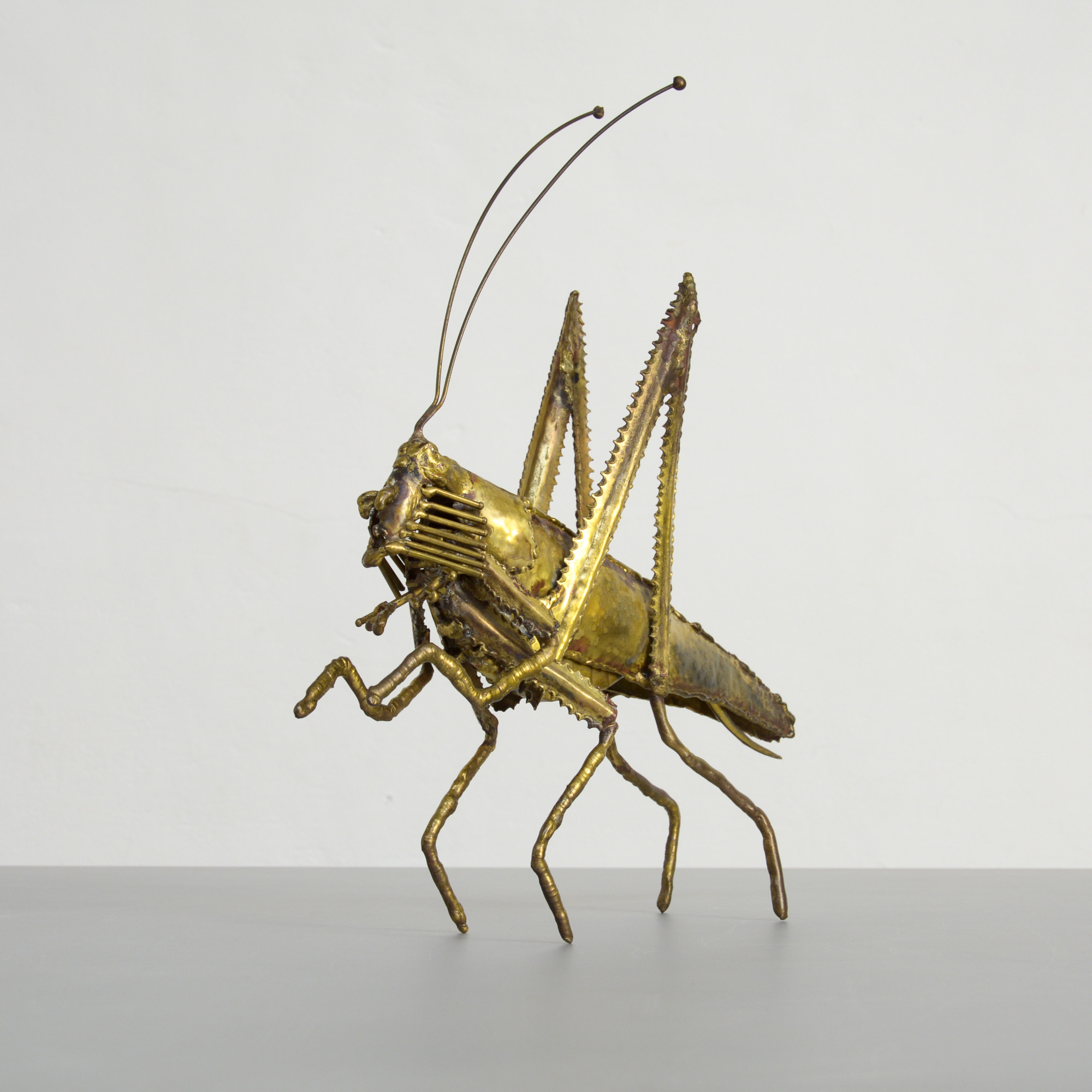 Brass Grasshopper By Daniel Dhaeseleer Vintage Design Point 0399