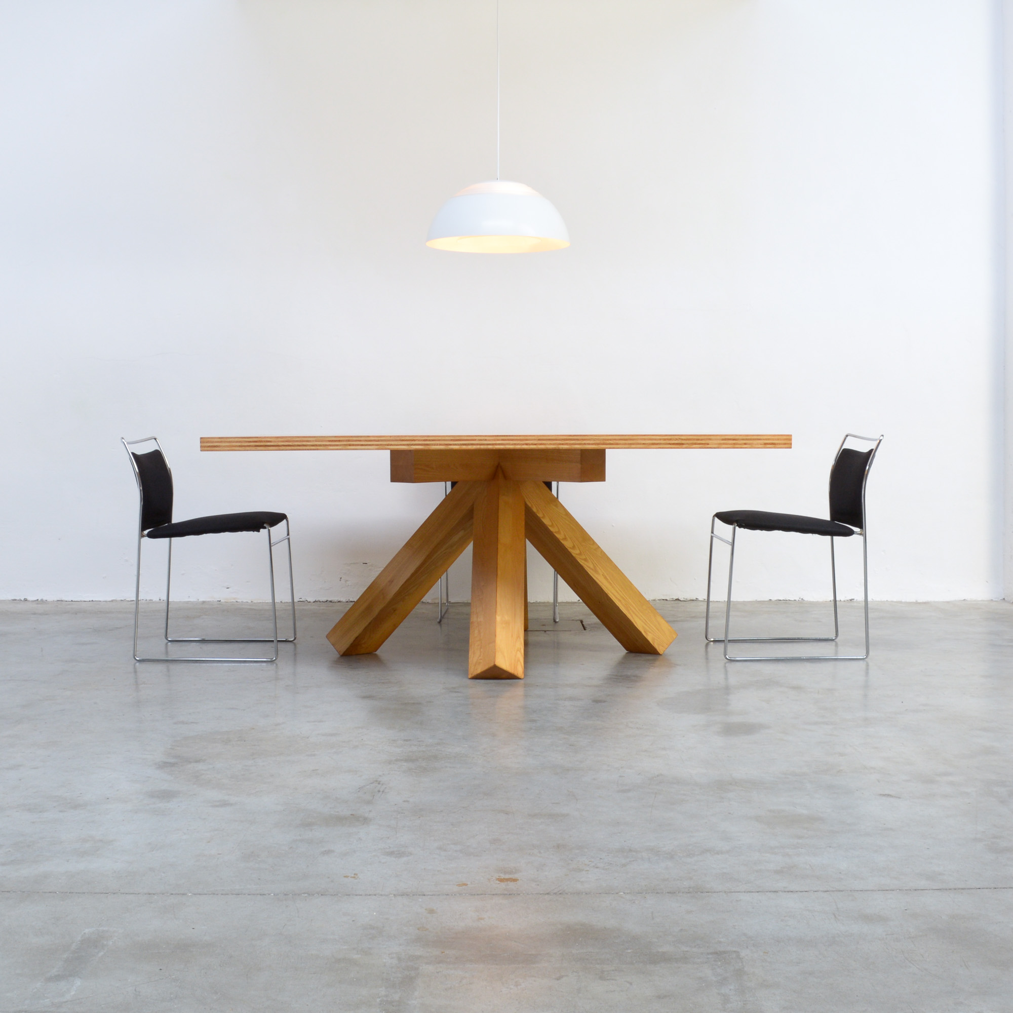 Architectural Dining Table By Mario Bellini - Vintage Design Point