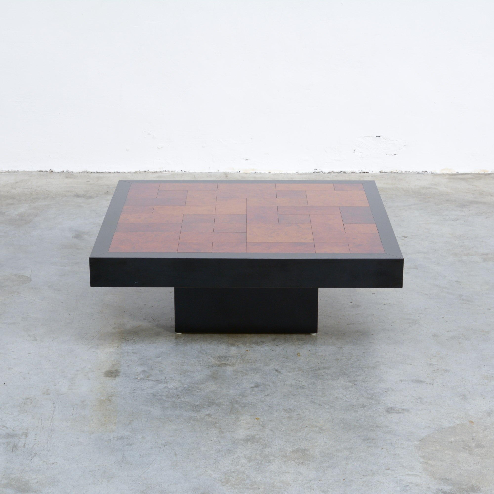 Square Geometric Coffee Table - Vintage Design Point